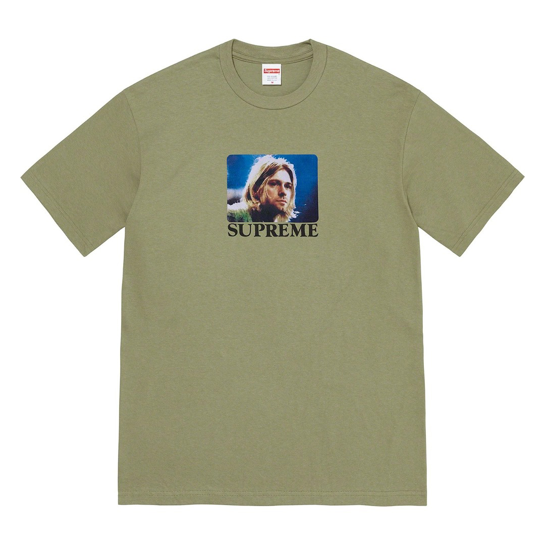 Supreme Kurt Cobain Tee "Light Olive"