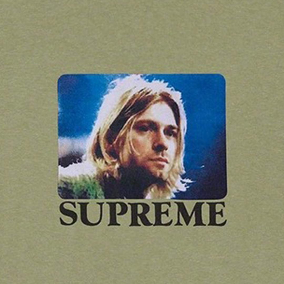 Supreme Kurt Cobain Tee Light Olive L シュプリーム カートコバーン ...