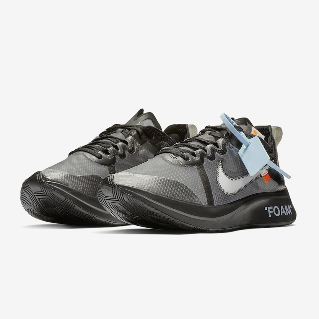 NIKE×OFF-WHITE THE:10 AIR ZOOM FLY SP Black 27.5cm ナイキ/オフホワイト THE10：エア