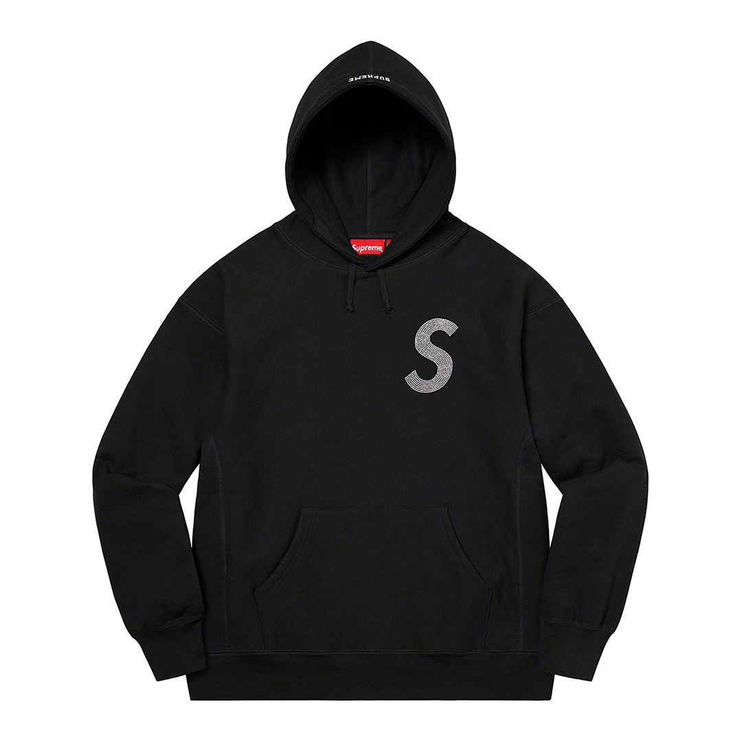 新品 supreme Swarovski S Logo Hooded Sweat
