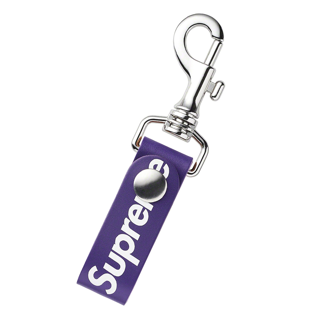 Supreme Leather Key Loop(Purple) シュプリーム レザー キーループ 紫 ...