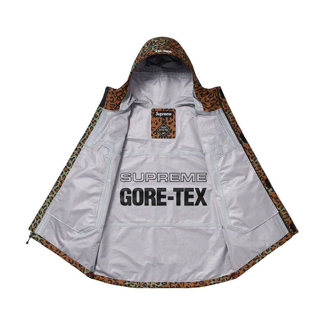 Suprreme/GORE-TEX Taped Seam Jacket 豹柄 L/シュプリーム ゴアテック