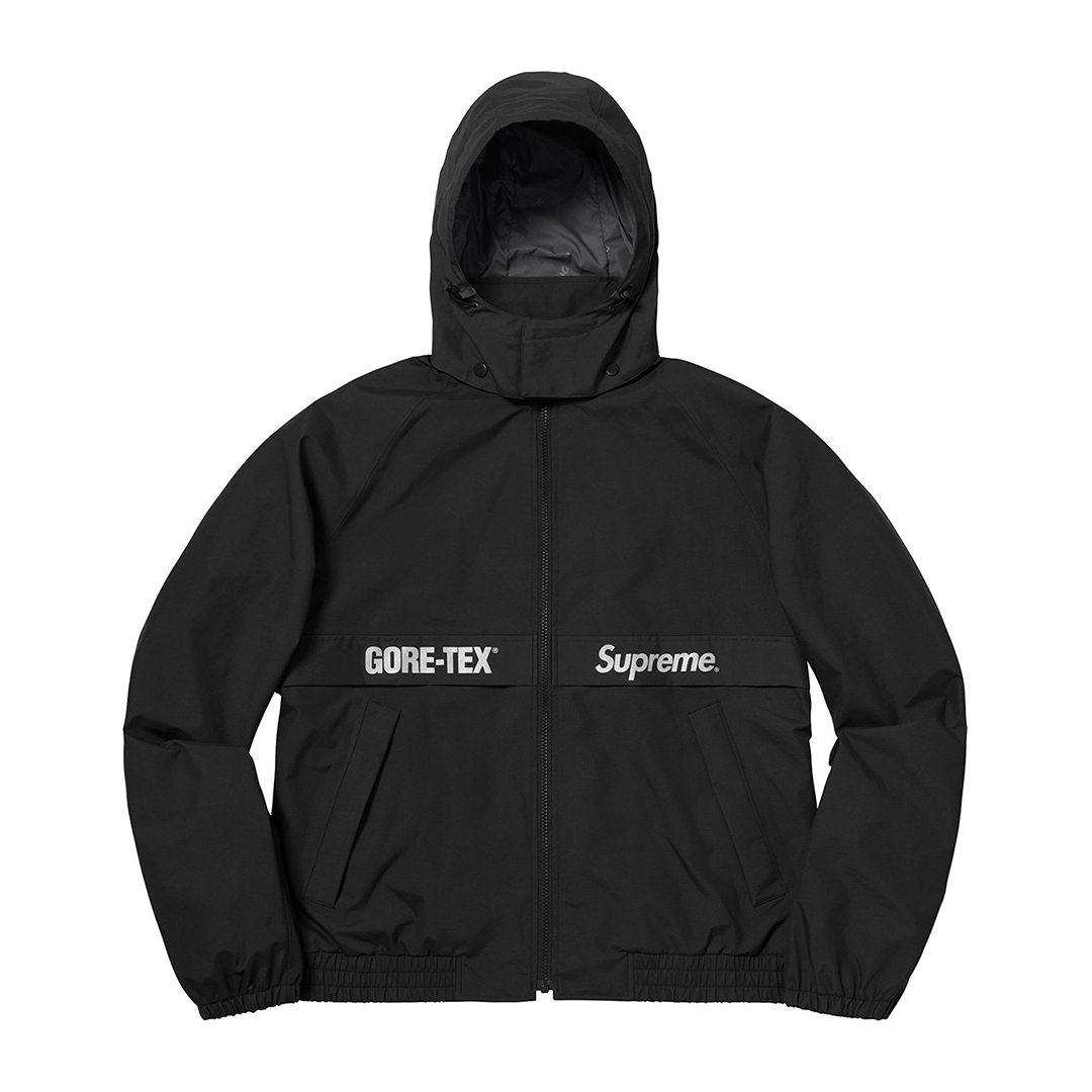 Supreme/GORE-TEX Court Jacket Black Lsize シュプリーム ゴアテック 