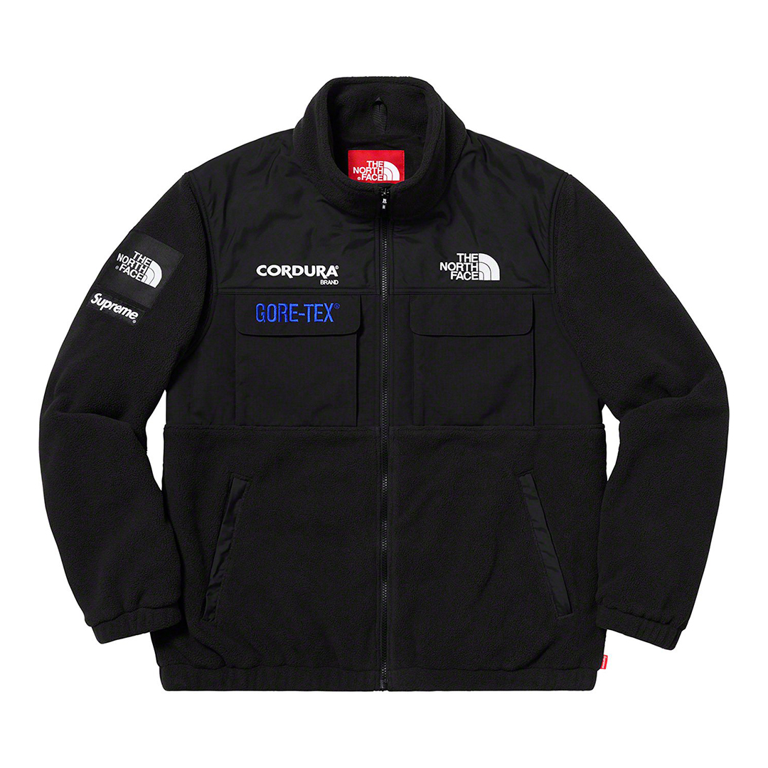 Supreme®/The North Face Expedition Fleece Jacket Black Lサイズ ...
